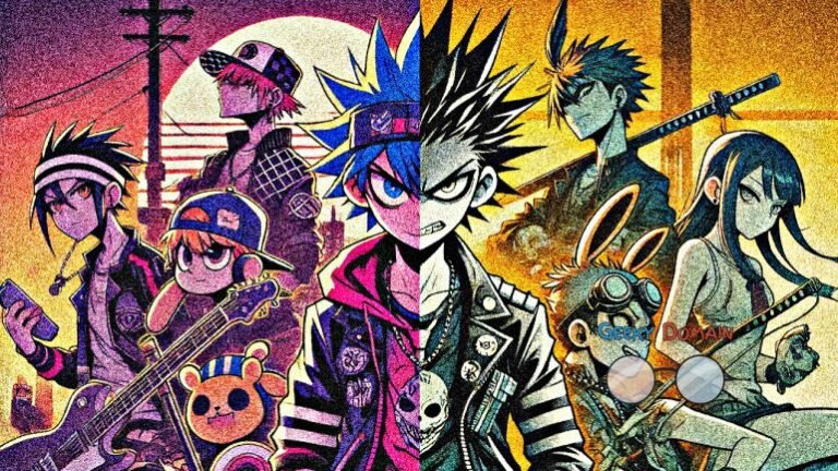 Comparing Anime and Western Cartoons